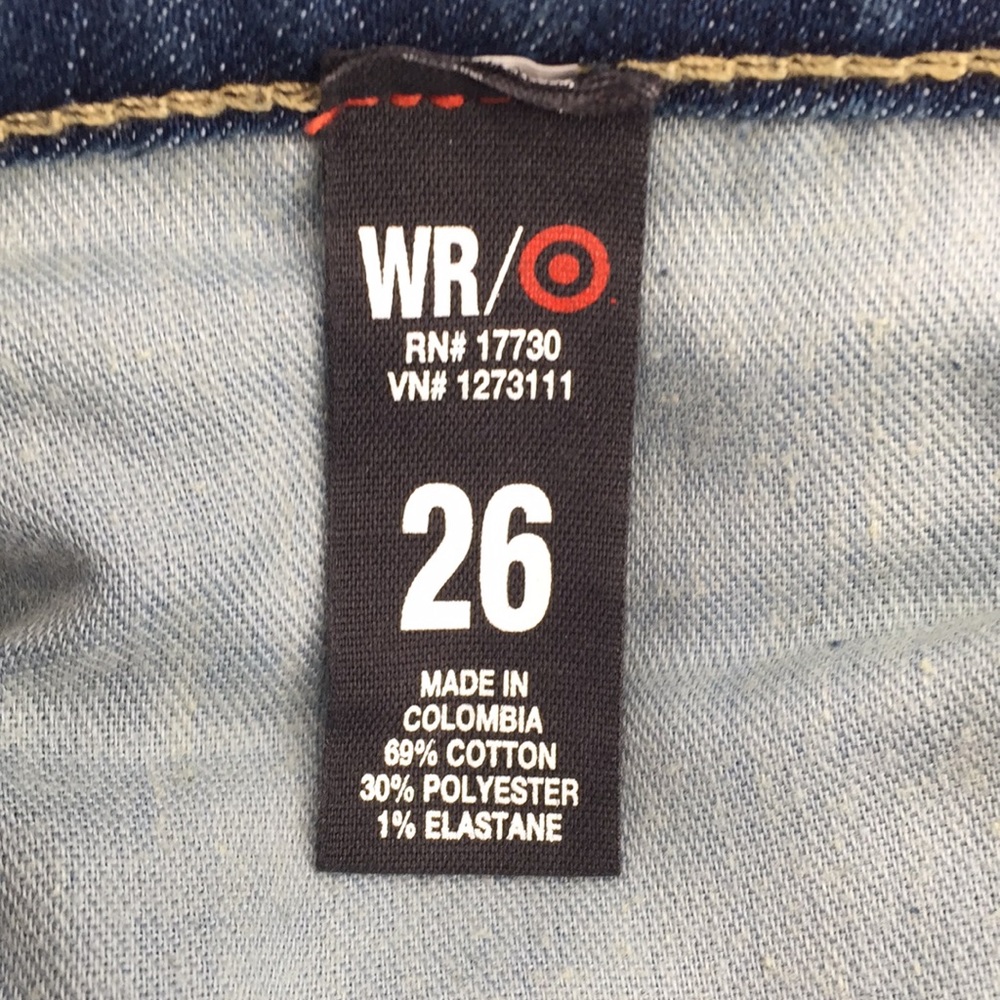 William Rast Skinny Jeans Target 26 Inseam 33" - Picture 7 of 8